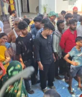 बलिया: ट्रेन पकड़ने जा रहे युवक की सड़क हादसे में मौत, साथी की हालत गंभीर