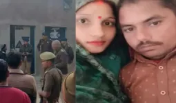 सुलतानपुर में प्रेमी ने पति की गला रेतकर हत्या की, पत्नी हिरासत में