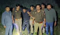 बलिया में पुलिस मुठभेड़ : 25 हजार का इनामी हिस्ट्रीशीटर बदमाश गिरफ्तार, पैर में लगी गोली