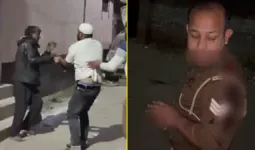 गश्त के दौरान सिपाही पर गंडासे से हमला, आरोपी हिरासत में