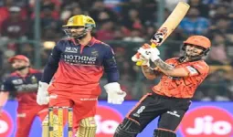IPL 2026: कप्तान ईशान किशन की तूफानी पारी, SRH ने RCB को दिया 202 रन का लक्ष्य