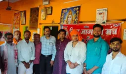 बलिया : हिंदू जागरण मंच के विधि प्रकोष्ठ का गठन, केशव नारायण पाण्डेय बने जिलाध्यक्ष