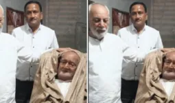 बलिया में हर्षोल्लास के साथ मनाया गया सेवानिवृत्त शिक्षक का 90वां जन्मदिन