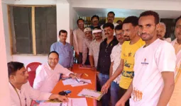 चंद्रशेखर हाफ मैराथन में भाग लेने बलिया पहुंचे विदेशी धावक