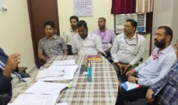 बलिया : 9 मई की राष्ट्रीय लोक अदालत को सफल बनाने के लिए एडीआर भवन में बैठक, अधिकारियों को दिए गए निर्देश