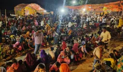 बलिया के गंगापुर घाट पर श्री लक्ष्मी नारायण महायज्ञ की पूर्णाहुति, 35 हजार श्रद्धालुओं ने ग्रहण किया महाप्रसाद