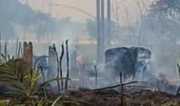 बलिया में आग लगने से 30 से अधिक झोपड़ियां जलीं, चार लोग झुलसे