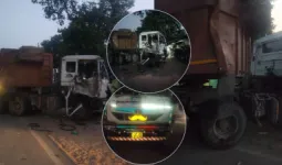 बाराबंकी में दर्दनाक हादसा: सड़क किनारे सो रहे परिवार पर चढ़ा डंफर, चार की मौत