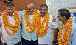 बलिया के चार खंड शिक्षा अधिकारियों को मिला पीईएस पद पर प्रमोशन