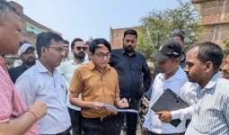 Ballia News : मानसून से पहले कटहल नाला का एक किलोमीटर हिस्सा बनेगा मॉडल प्रोजेक्ट