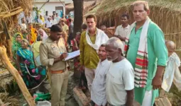 बलिया में आंधी-बारिश बनी काल : दीवार गिरने से महिला की मौत, तीन बकरियां भी दबकर मरीं