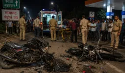 Ballia Road Accident: रेवती में दो बाइकों की आमने-सामने भिड़ंत, दो युवकों की मौत से मचा कोहराम