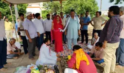 Ballia News: करिहरा में 22 जून से होगी संगीतमय रामकथा, विधायक केतकी सिंह ने किया भूमि पूजन