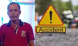 गोंडा में तेज रफ्तार कार का कहर: साइकिल सवार पति की मौत, पत्नी और नाती गंभीर घायल