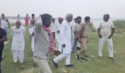 Ballia News : दुबेछपरा कटान रोधी कार्य में मिली खामियां, विधायक जयप्रकाश अंचल ने जताई नाराजगी