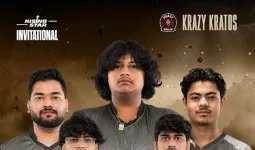क्रेज़ी क्रेटोस बनी क्राफ्टन इंडिया राइजिंग स्टार इनविटेशनल 2026 की पहली चैंपियन