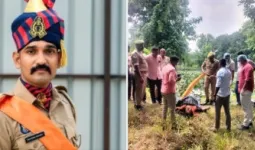 बलिया में सिपाही की संदिग्ध हालात में मौत, पानी भरे गड्ढे में मिला शव; बाइक भी बरामद