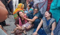 बलिया में पट्टीदारों की पिटाई से युवक की मौत, आक्रोशित लोगों ने लगाया जाम
