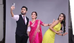 अनमोल टीवी के ‘हमारी राधा’ ने पूरे किए 100 एपिसोड, सेट पर केक काटकर मना जश्न