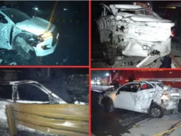 कोहरे में भीषण हादसा : यमुना एक्सप्रेसवे पर 6 बसें और 2 कारें टकराईं, वाहनों में लगी आग, कई मौतों की आशंका