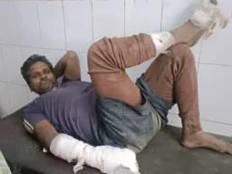 बलिया में एयर कंप्रेसर फटने से महिला की मौत, पति गंभीर रूप से घायल