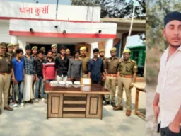 Barabanki News : मिथुन हत्याकांड के छह आरोपियों के घरों पर चला बुलडोजर