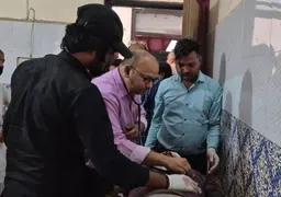 बलिया में निर्माणाधीन पुल पर हादसा, ढांचा गिरने से दो मजदूरों की मौत