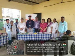 कलंबी गांव में मल्टीस्पेशलिटी हेल्थ कैंप, 114 मरीजों को मिला लाभ