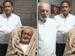 बलिया में हर्षोल्लास के साथ मनाया गया सेवानिवृत्त शिक्षक का 90वां जन्मदिन