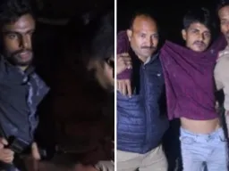 बलिया में पुलिस मुठभेड़, 25-25 हजार के इनामी तीन बदमाश गिरफ्तार
