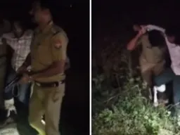 बलिया : तार चोरी गिरोह के 7 आरोपी गिरफ्तार, मुठभेड़ में दो बदमाश घायल