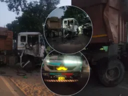 बाराबंकी में दर्दनाक हादसा: सड़क किनारे सो रहे परिवार पर चढ़ा डंफर, चार की मौत