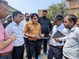 Ballia News : मानसून से पहले कटहल नाला का एक किलोमीटर हिस्सा बनेगा मॉडल प्रोजेक्ट