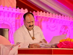 शिवमय हुआ बलिया: बाबा बालखंडी नाथ मंदिर में शिव महापुराण कथा का भव्य शुभारंभ, लाखों श्रद्धालुओं की उमड़ी आस्था