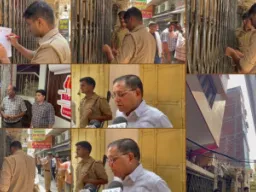 दिल्ली अग्निकांड के बाद बलिया में बड़ी कार्रवाई, अवैध महावीर लॉज सील; होटल संचालकों में हड़कंप