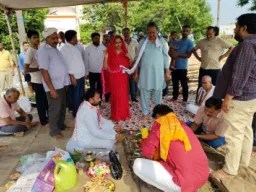Ballia News: करिहरा में 22 जून से होगी संगीतमय रामकथा, विधायक केतकी सिंह ने किया भूमि पूजन