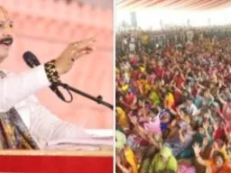 Ballia News: शिव महापुराण कथा में उमड़ा जनसैलाब, पं. प्रदीप मिश्रा बोले- महादेव ही हर सकते हैं मनुष्य के पापों का बोझ
