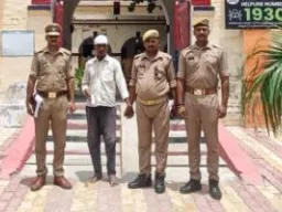 ससुर पर चाकू से जानलेवा हमला करने वाला दामाद गिरफ्तार, वारदात में प्रयुक्त चाकू बरामद
