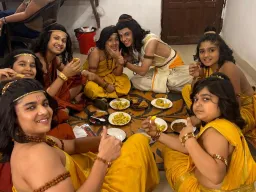 ‘हस्तिनापुर के वीर’ के कलाकारों ने शूटिंग के बीच लिया चाय-पकौड़ों का मज़ा, सेट पर हुआ जमकर धमाल