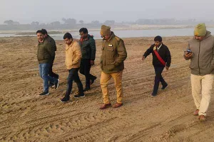 कौशाम्बी: अवैध खनन की वीडियो वायरल होने के बाद पहुंची खनिज टीम