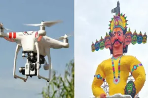 दशहरा पर सुरक्षा के कड़े इंतजाम : 1000 से अधिक पुलिसकर्मी व पीएसी जवान तैनात, ड्रोन और सीसीटीवी से होगी निगरानी