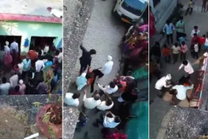 Moradabad News: प्रेमी के घर पहुंची किशोरी, बीच सड़क पर मचा हंगामा, परिजनों ने बाल पकड़कर घसीटा, वीडियो वायरल