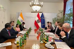 भारत–ऑस्ट्रिया ने द्विपक्षीय संबंधों की समीक्षा की, क्षेत्रीय व वैश्विक मुद्दों पर हुई व्यापक चर्चा