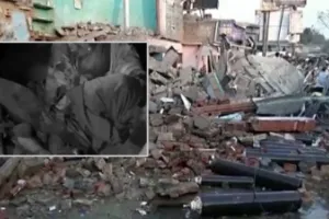 जौनपुर: गैस सिलेंडर फटने से बड़ा हादसा, मकान ढहा, चार लोग घायल, खाना बनाते समय हुई दुर्घटना