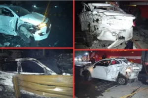 कोहरे में भीषण हादसा : यमुना एक्सप्रेसवे पर 6 बसें और 2 कारें टकराईं, वाहनों में लगी आग, कई मौतों की आशंका