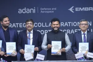 अदाणी डिफेंस एंड एयरोस्पेस और एम्ब्रायर के बीच भारत में रीजनल ट्रांसपोर्ट एयरक्राफ्ट इकोसिस्टम के लिए साझेदारी