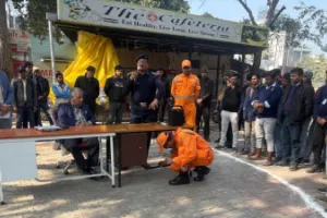 बहराइच मेडिकल कॉलेज में मॉक ड्रिल: आपदा की स्थिति में बचाव और नियंत्रण के तरीके सिखाए गए