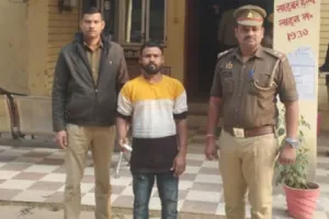 बलिया में पत्नी पर जानलेवा हमला, सनकी पति गिरफ्तार