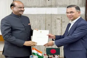 ओम बिरला ने बांग्लादेश के नए प्रधानमंत्री तारिक रहमान से की मुलाकात, पीएम मोदी का पत्र सौंपा