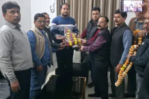 बलिया में नवागत औषधि निरीक्षक का BCDA ने किया स्वागत